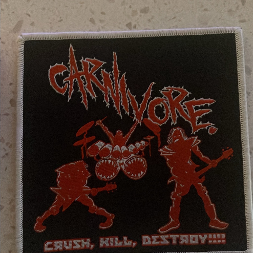 Carnivore Band Patch